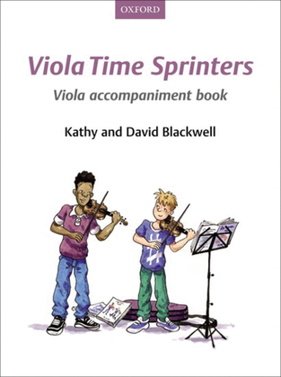 Book cover for Viola Time Sprinters Viola Accompaniment Book