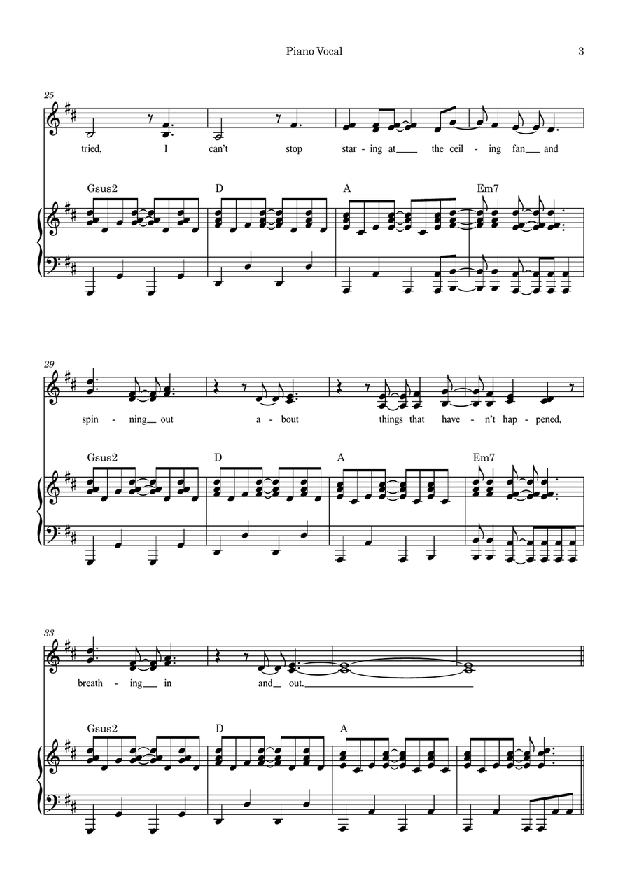 Not Strong Enough Divisi scores gallery preview page 3