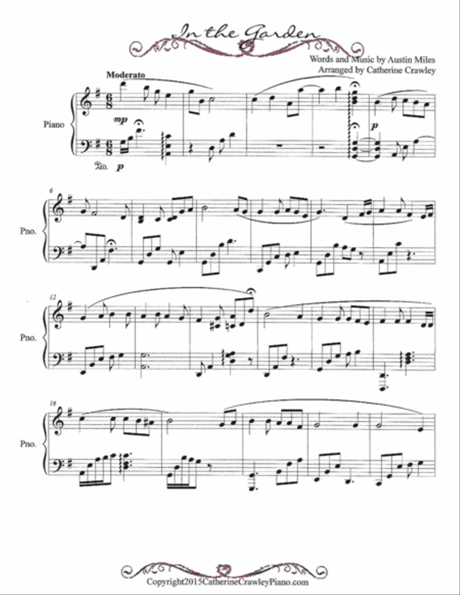 In the Garden Voice scores gallery preview page 1