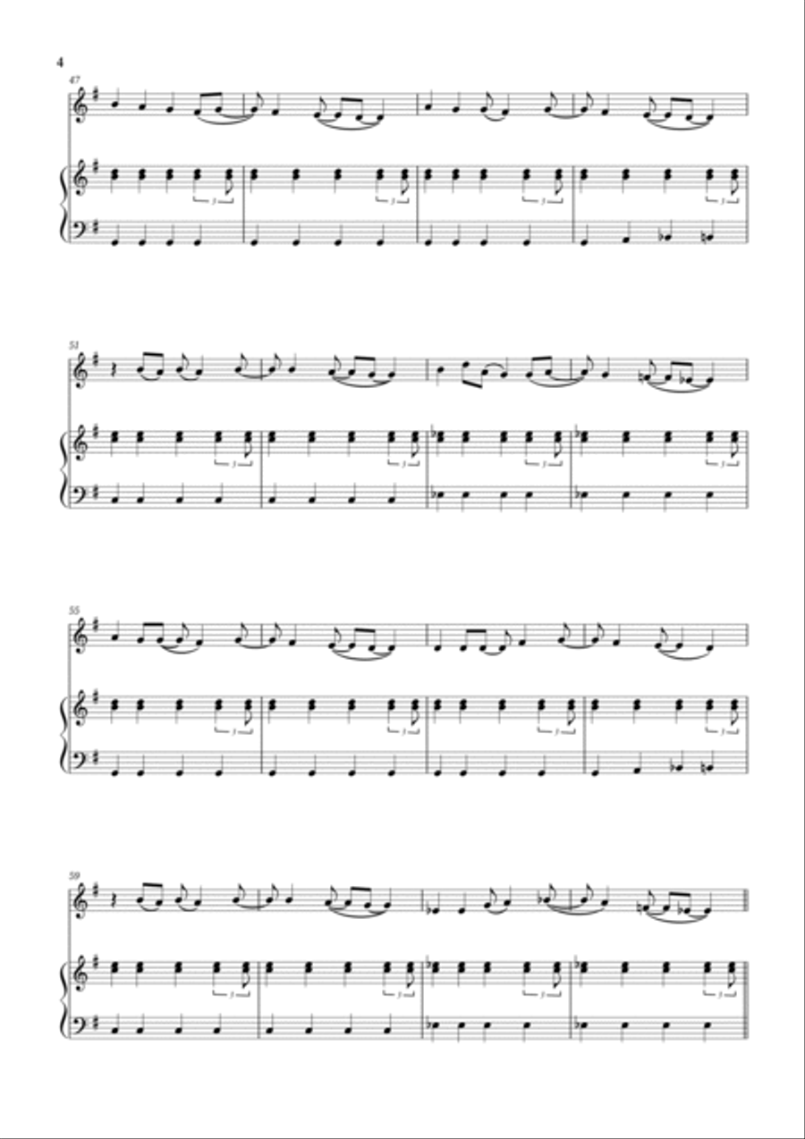All I Want For Christmas Is You Violin Solo scores gallery preview page 4