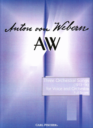 Book cover for Three Orchestral Songs
