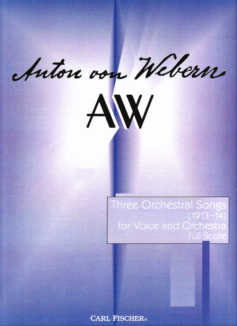 Three Orchestral Songs Three Orchestral Songs Orchestra scores gallery preview page 1