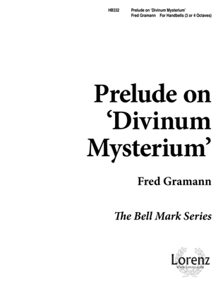 Book cover for Prelude on "Divinum Mysterium"