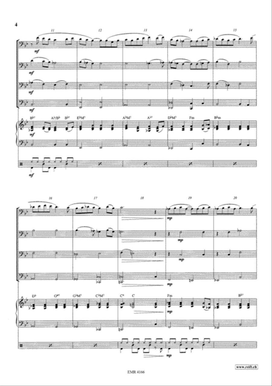 Keep Cool Trombone Trio scores gallery preview page 4