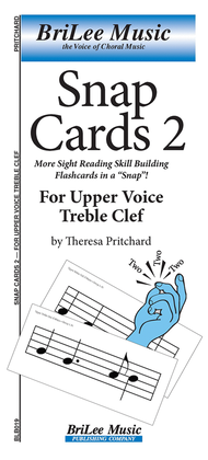 Book cover for Snap Cards 2 for Upper Voice Treble