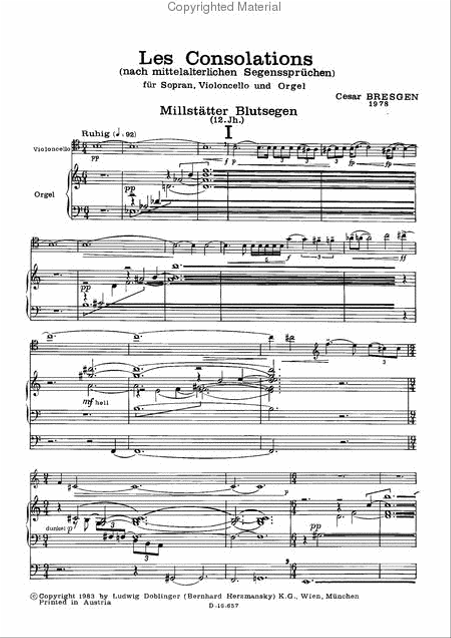 Les Consolations Les Consolations Voice scores gallery preview page 2