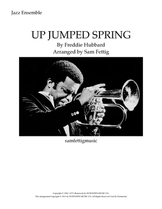 Book cover for Up Jumped Spring