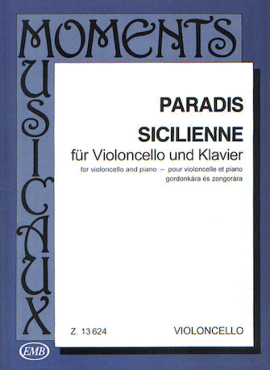 Sicilienne Piano Accompaniment scores gallery preview page 1