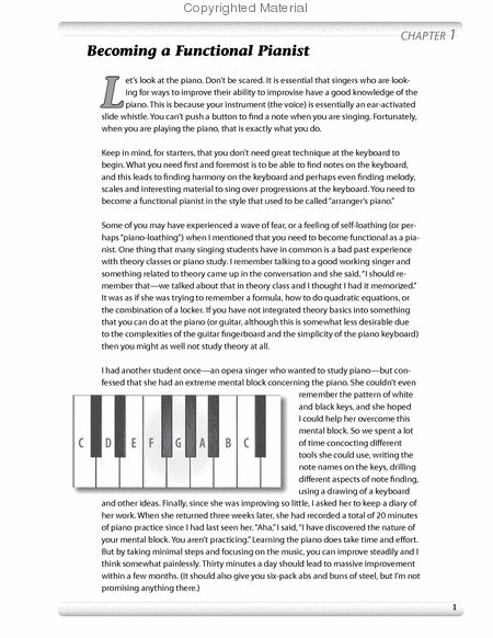 Jazz Singer's Guidebook Voice - Sheet Music