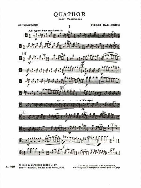 Quatuor (trombones 4)
