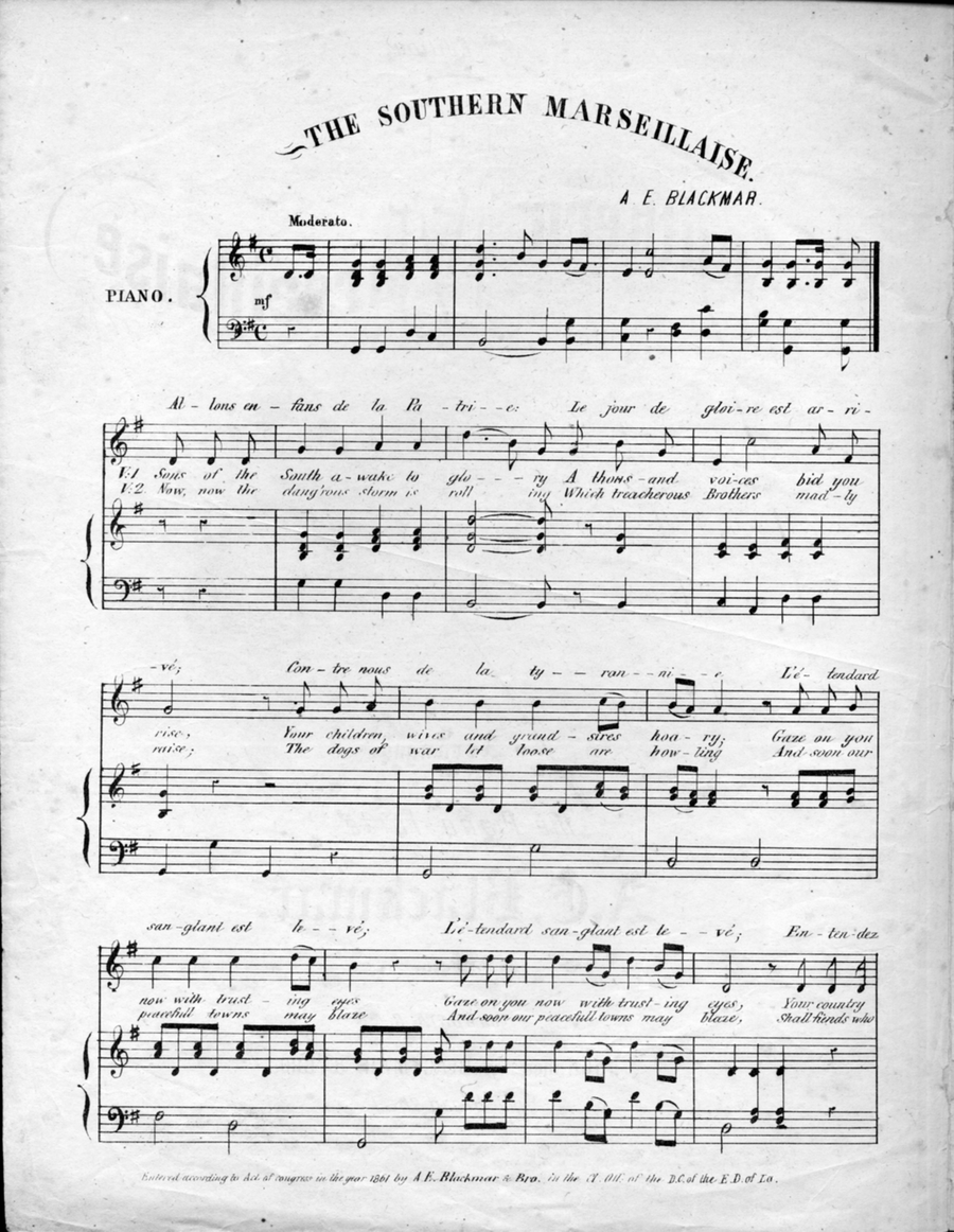 The Southern Marseillaise Voice - Digital Sheet Music page 2