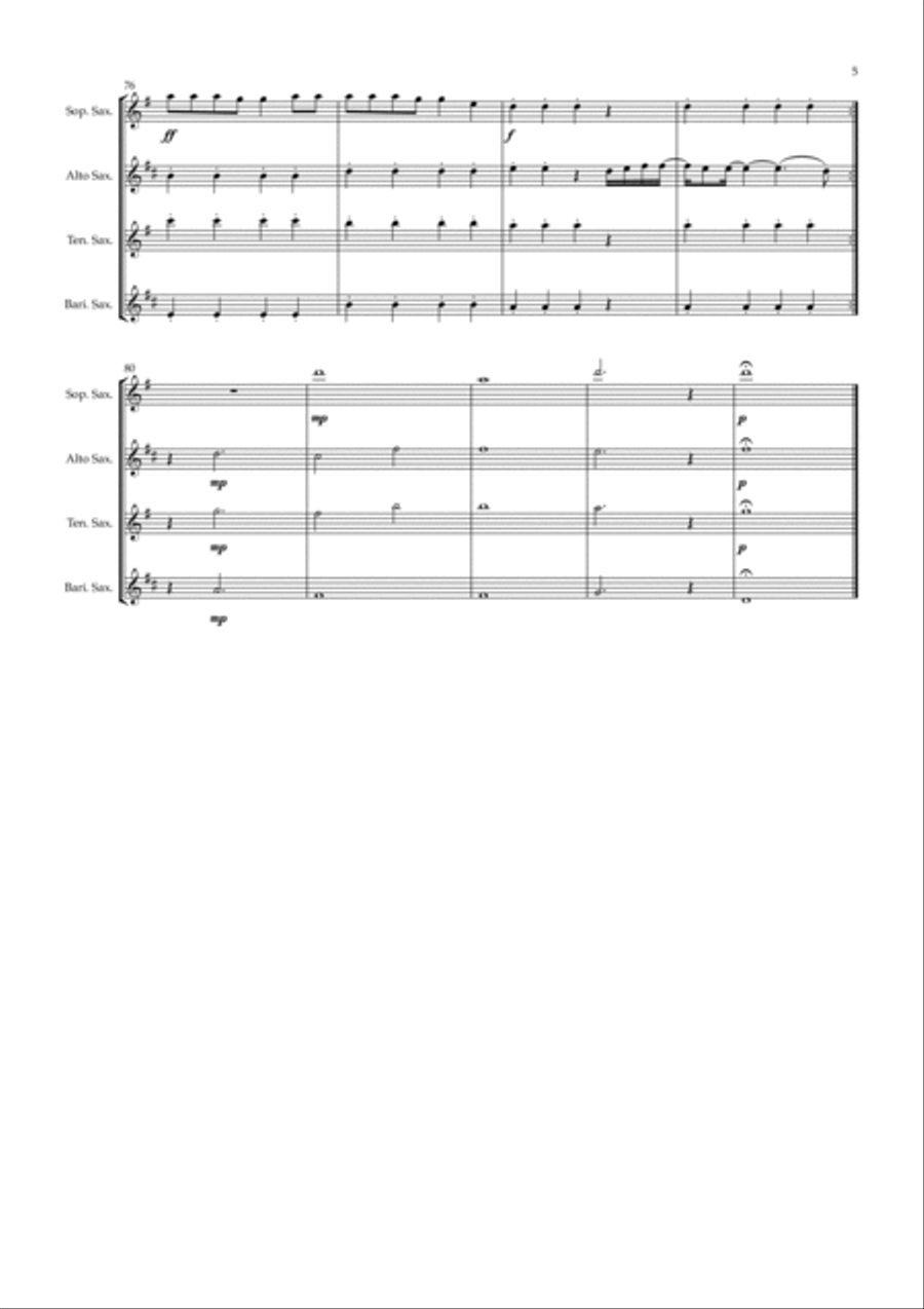 Love Me Like You Do Love Me Like You Do Woodwind Quartet scores gallery preview page 5