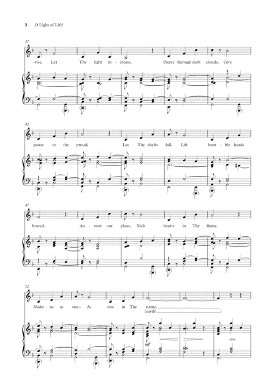 O Light of Life! (solo/low) Low Voice scores gallery preview page 4