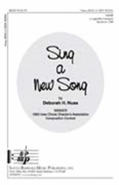 Sing A New Song - SATB Octavo image number null