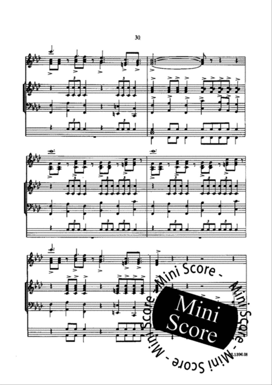 Impressions Rhapsodiques Concert Band scores gallery preview page 33