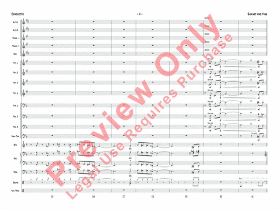 Sunset and Vine Sunset and Vine Jazz Ensemble scores gallery preview page 7