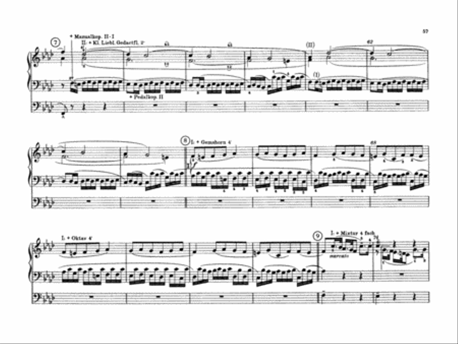 Pachelbel: Selected Organ Works, Volume I Organ scores gallery preview page 4