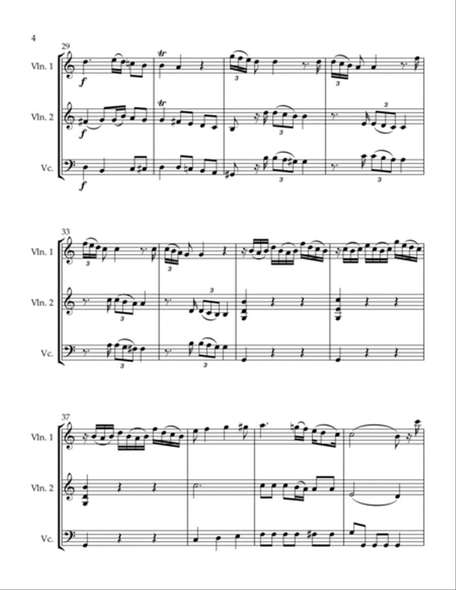 Andante String Trio scores gallery preview page 4