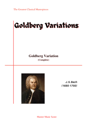 Book cover for Bach-Goldberg Variation(Complete)