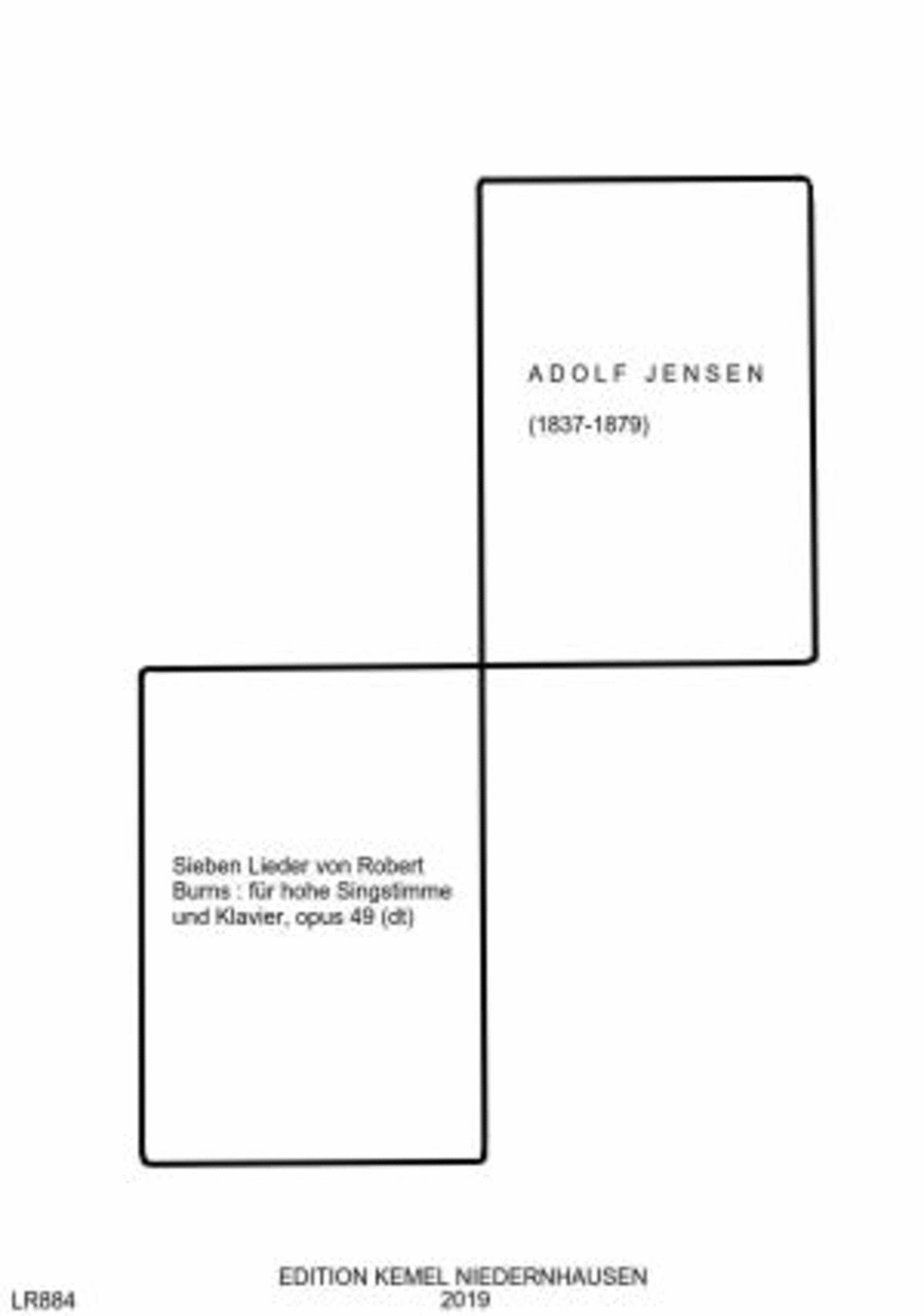 Sieben Lieder von Robert Burns Voice Solo scores gallery preview page 1