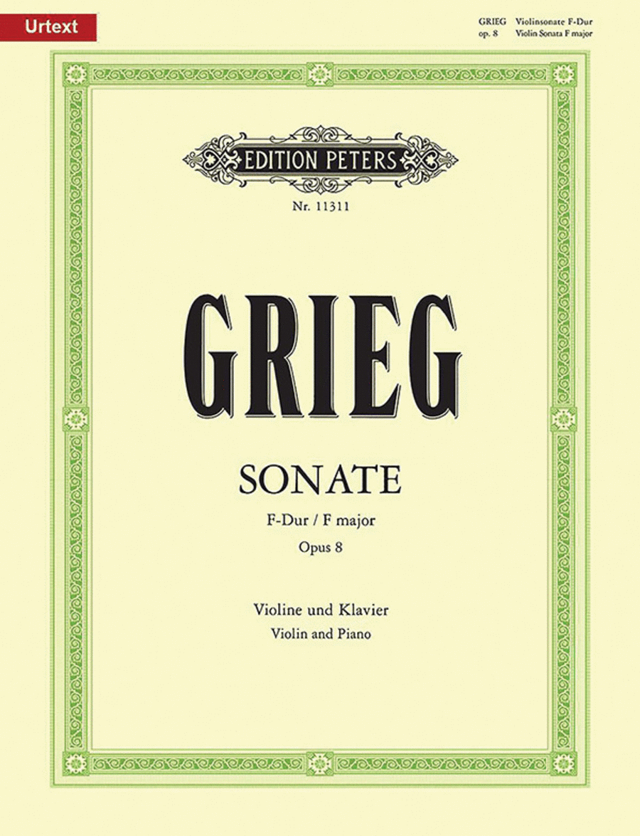 Violin Sonata No. 1 in F Op. 8 Violin Solo scores gallery preview page 1
