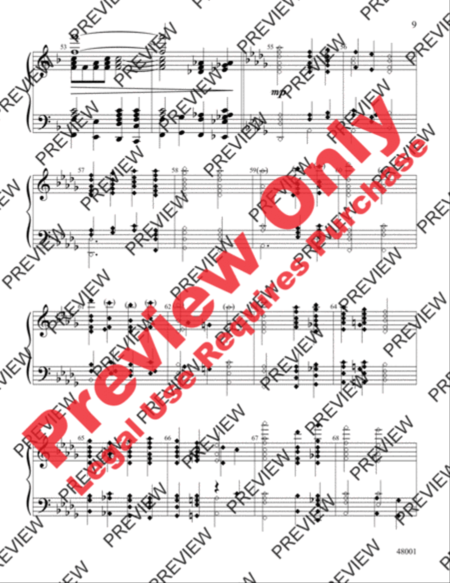Jubilate Deo Handbell Choir scores gallery preview page 9