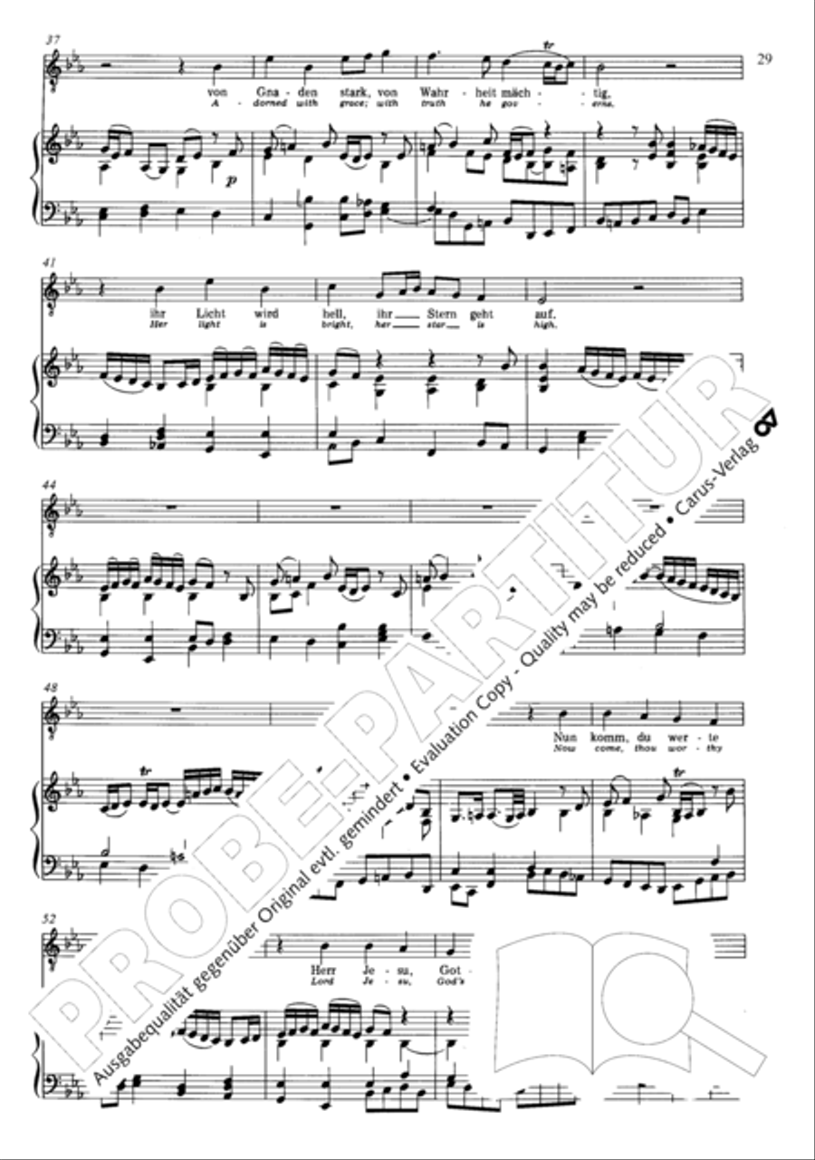 Wake, o wake and hear the voices STB scores gallery preview page 30