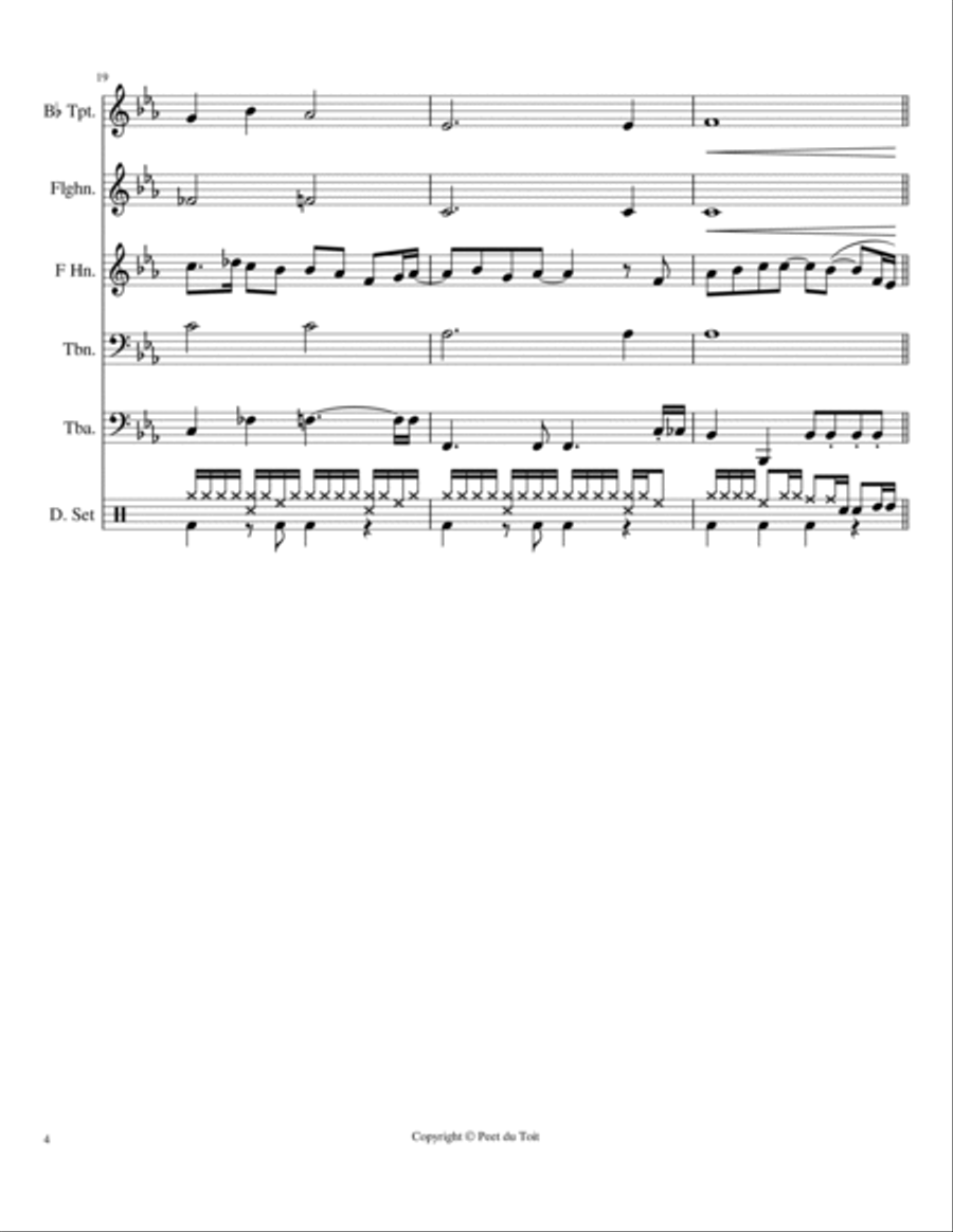 Ebony And Ivory Small Ensemble scores gallery preview page 4