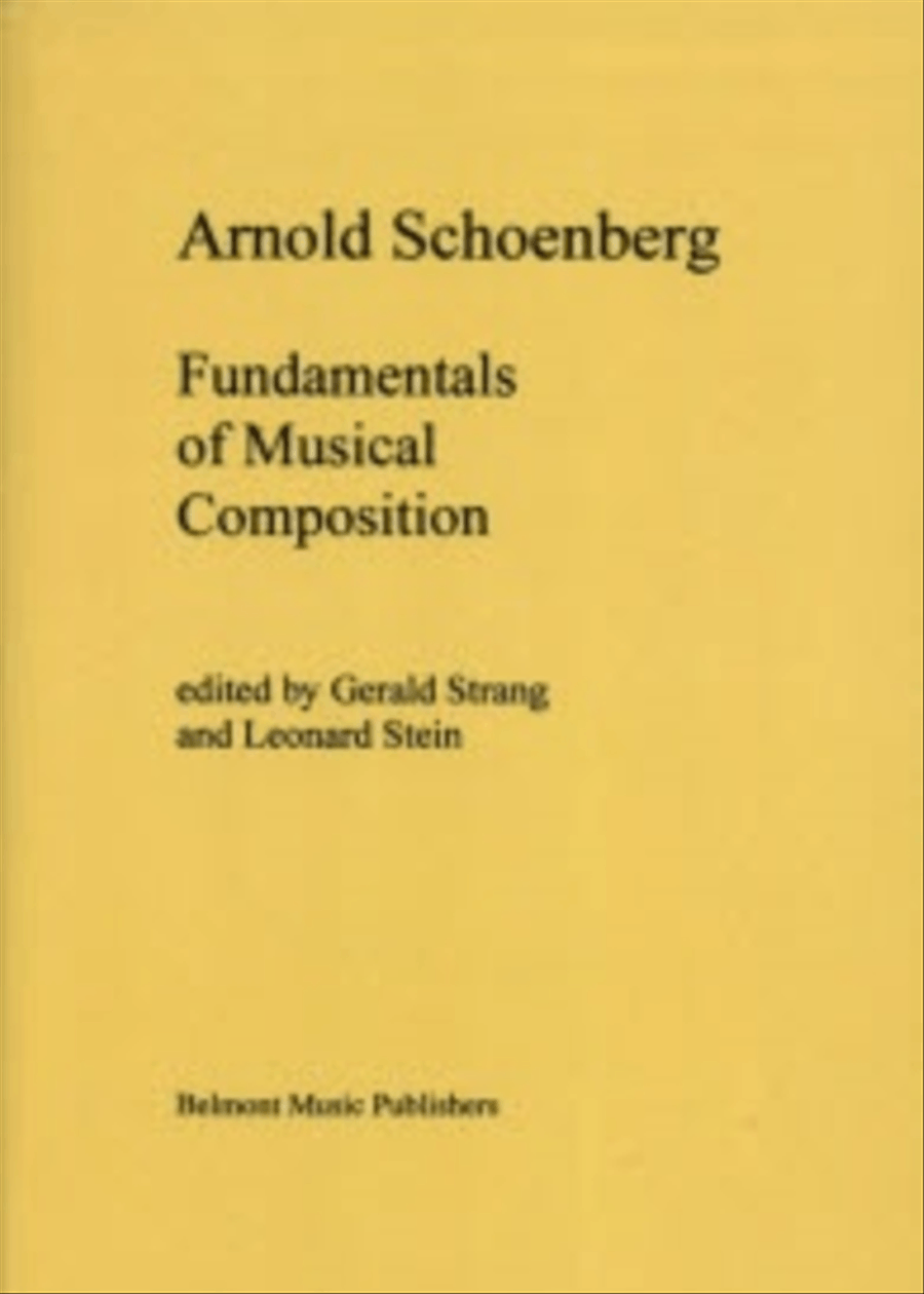 Fundamentals of Musical Composition Collection / Songbook scores gallery preview page 1