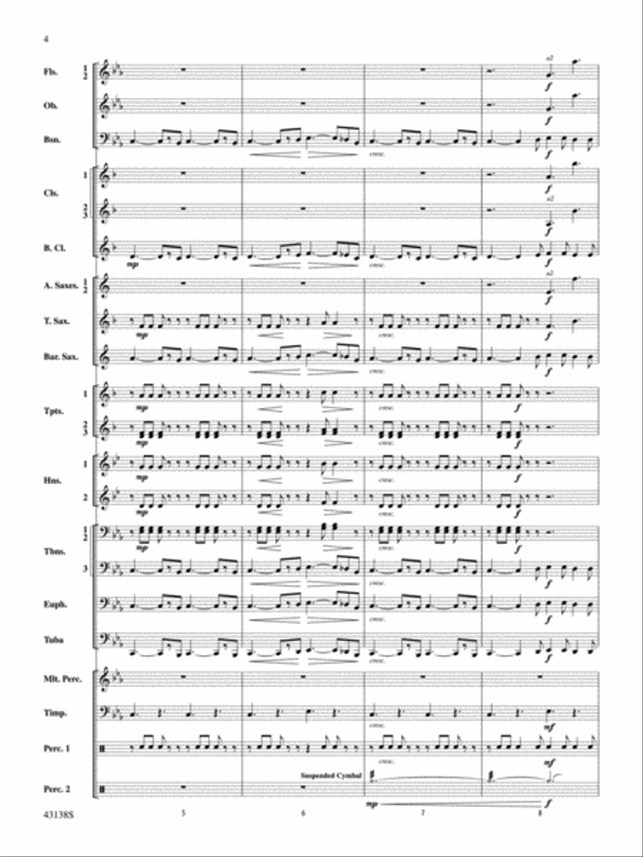 Doctor Who: Score Concert Band scores gallery preview page 4