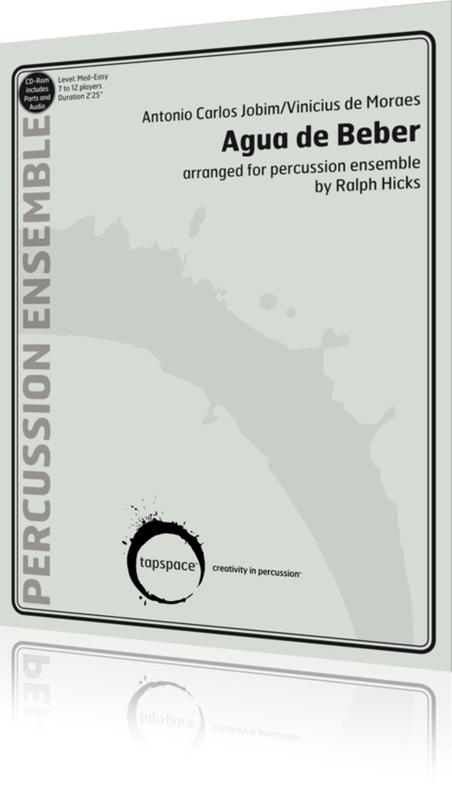 Agua de Beber Percussion Ensemble scores gallery preview page 1