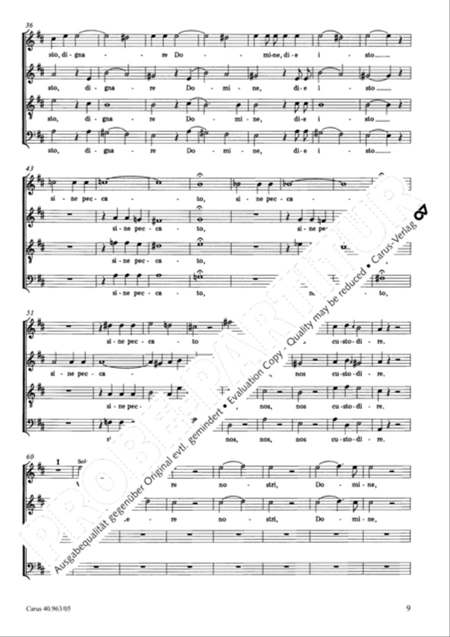 Te Deum SSAATB scores gallery preview page 10