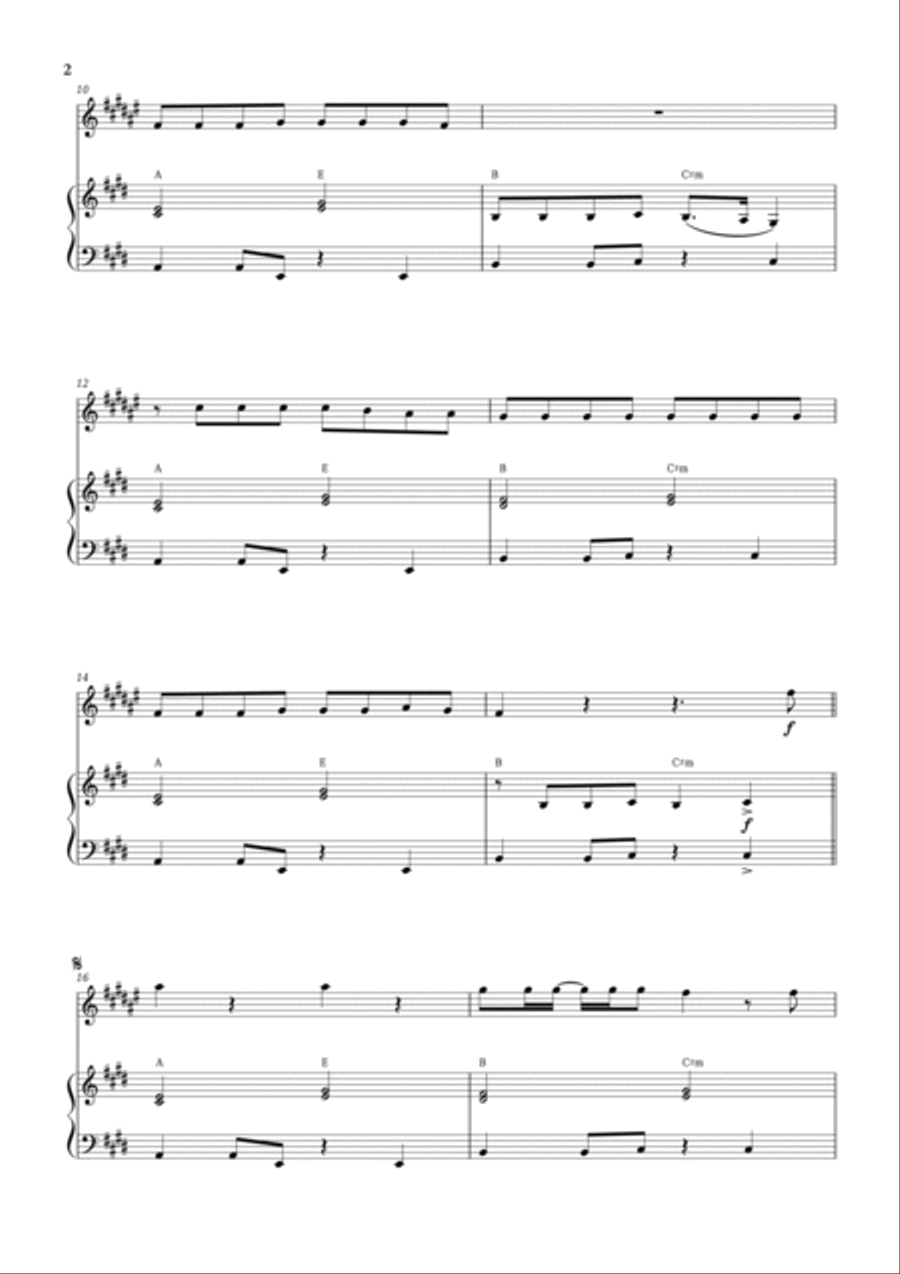 Anti-hero Soprano Saxophone scores gallery preview page 2