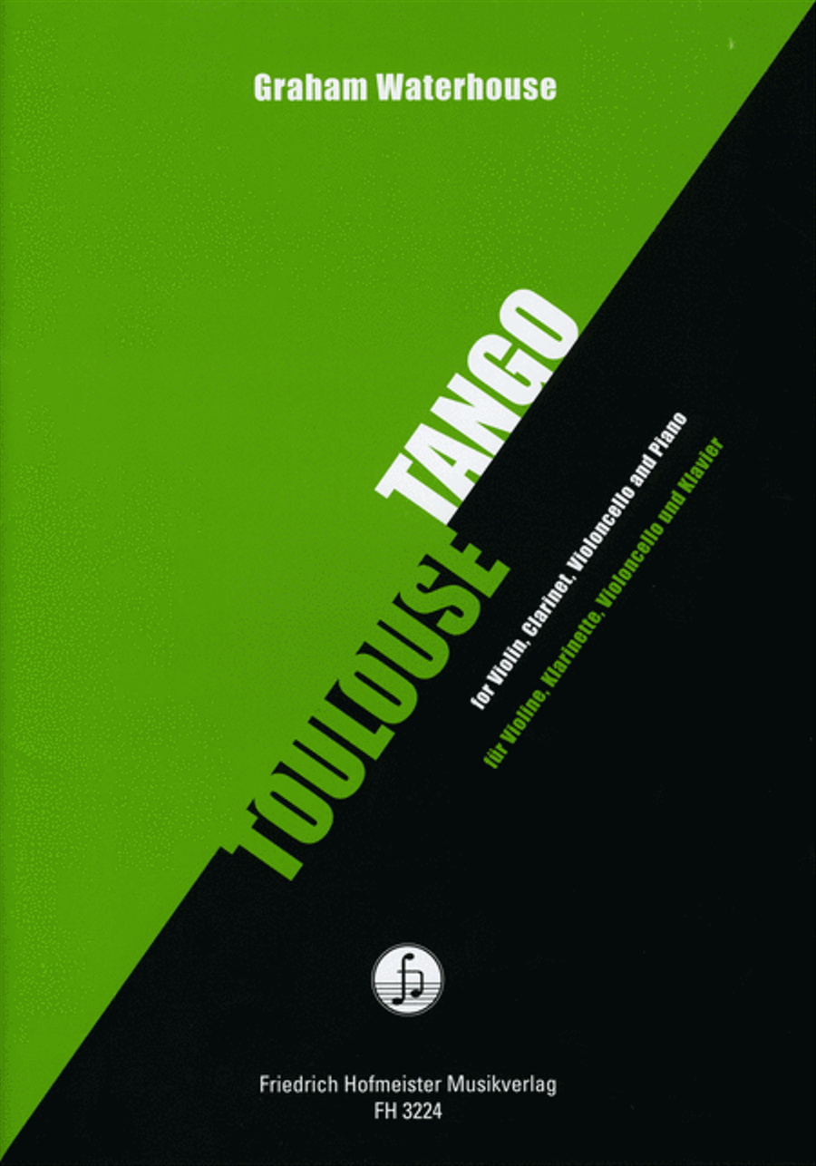 Tango Toulouse Tango Toulouse Clarinet scores gallery preview page 1