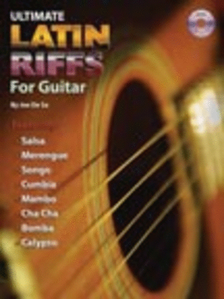 Book cover for Ultimate Latin Riffs for Guitar