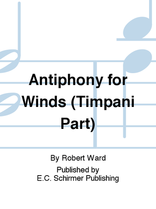 Antiphony for Winds (Timpani Part)