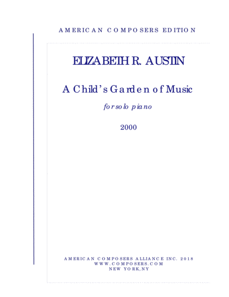 [Austin] A Child's Garden of Music