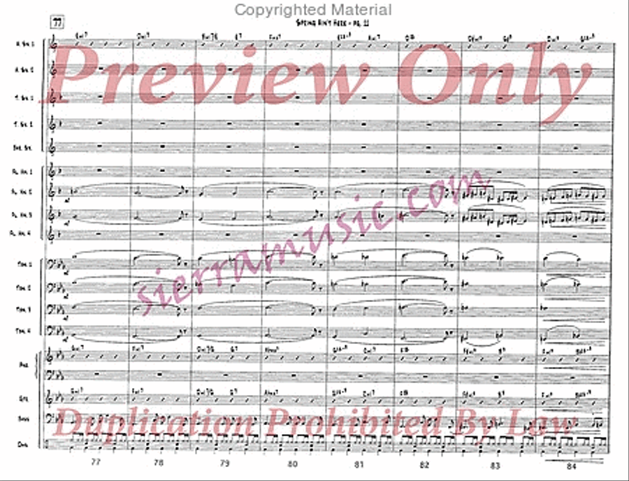 I Can't Stop Loving You Jazz Ensemble scores gallery preview page 12