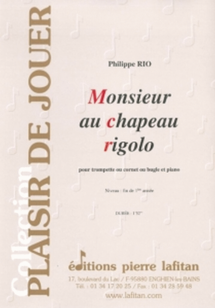 Monsieur Au Chapeau Rigolo