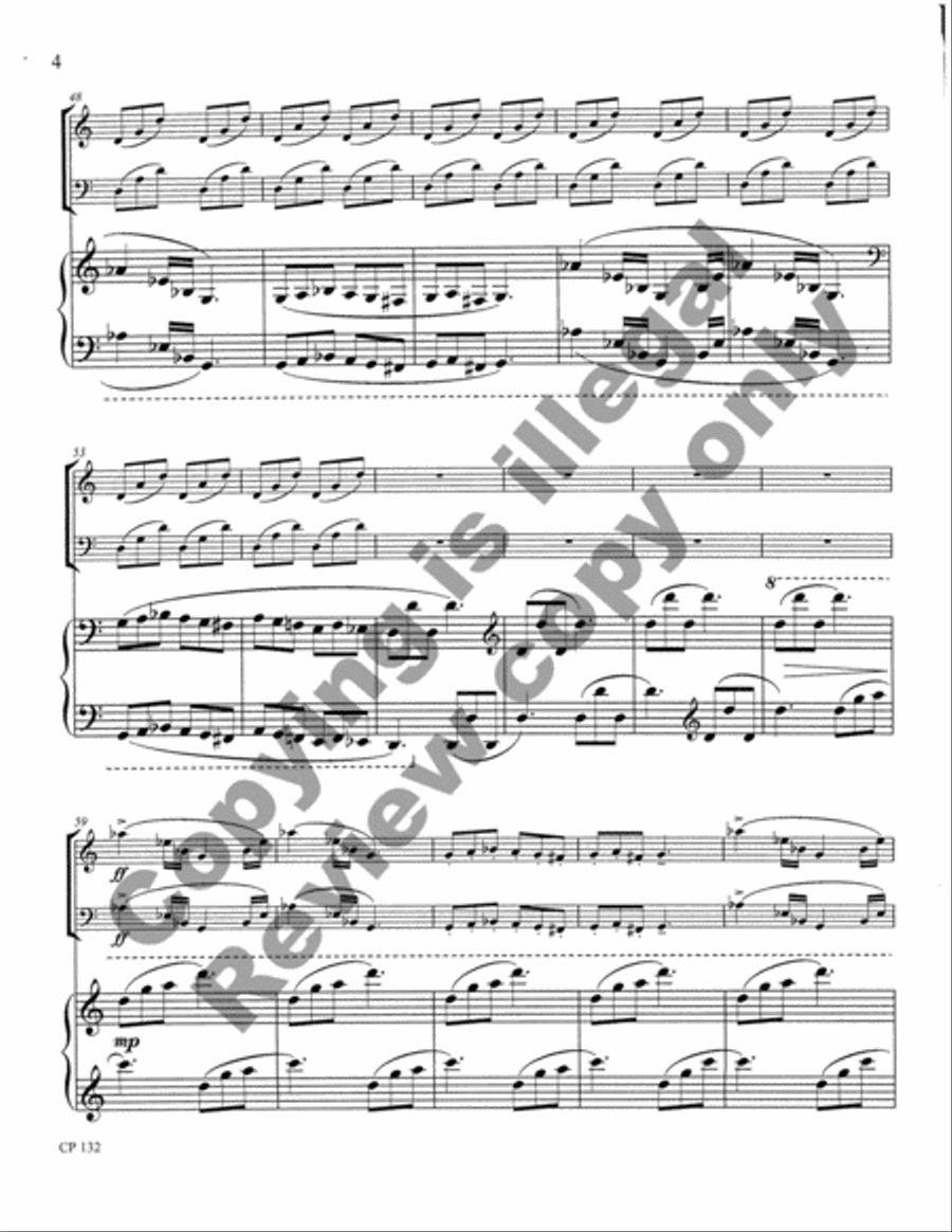 Concert Suite Piano Trio scores gallery preview page 6