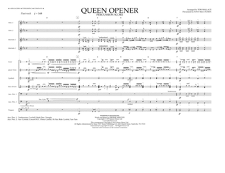 Queen Opener - Percussion Score