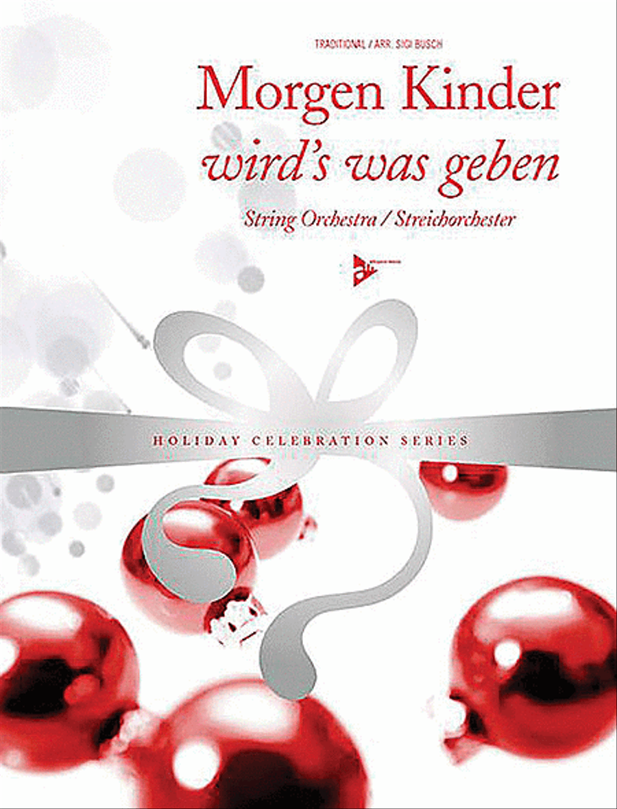Morgen Kinder wird's was geben String Orchestra scores gallery preview page 1