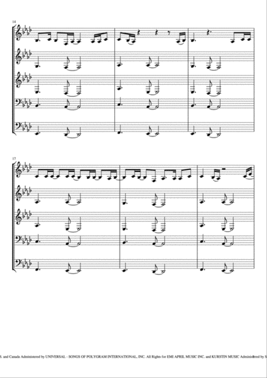 Hello Hello Brass Ensemble scores gallery preview page 3