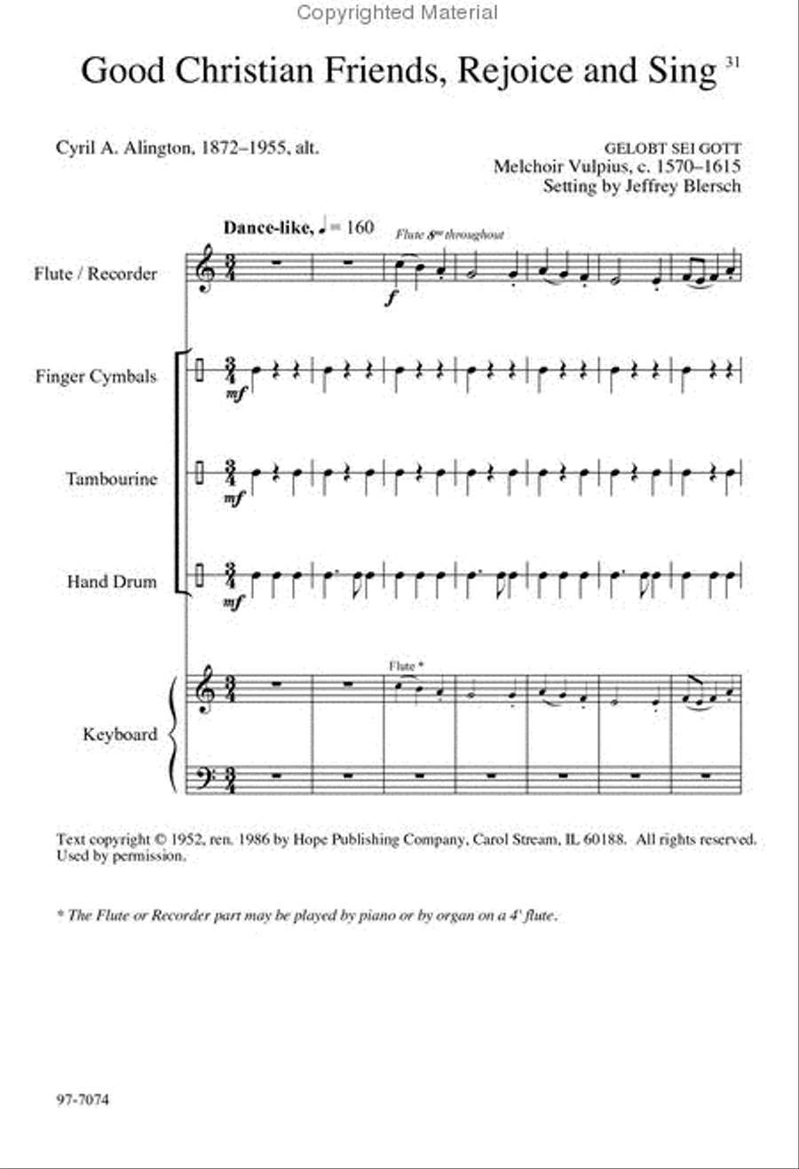Children Rejoice and Sing Unison Choir scores gallery preview page 6