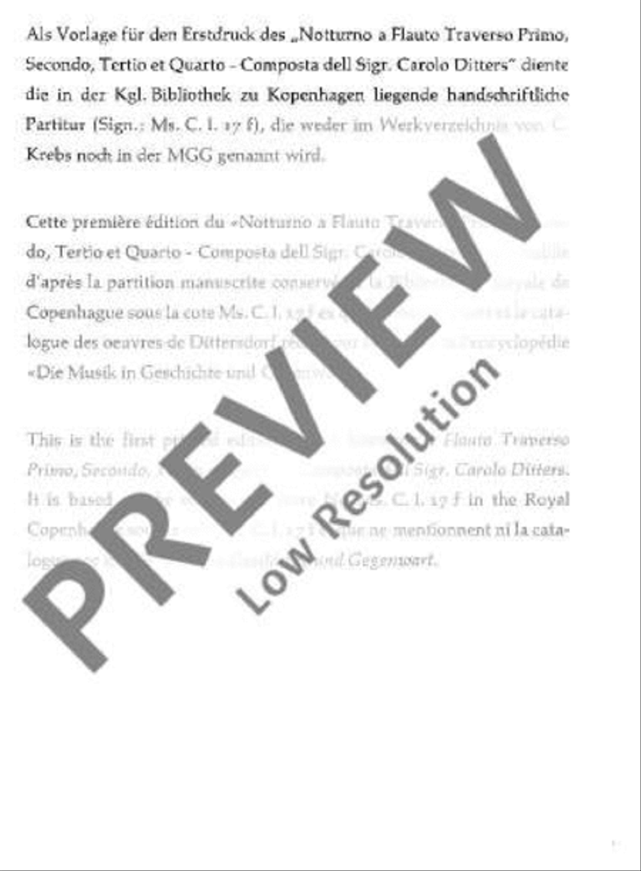 Notturno Notturno Flute scores gallery preview page 4