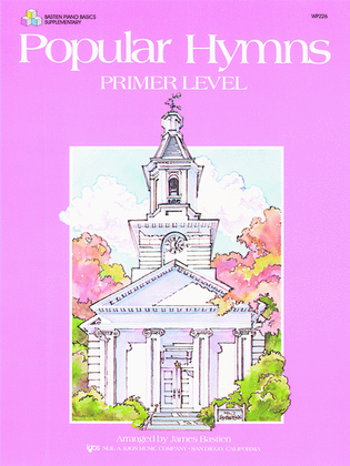 Book cover for Popular Hymns, Primer Level
