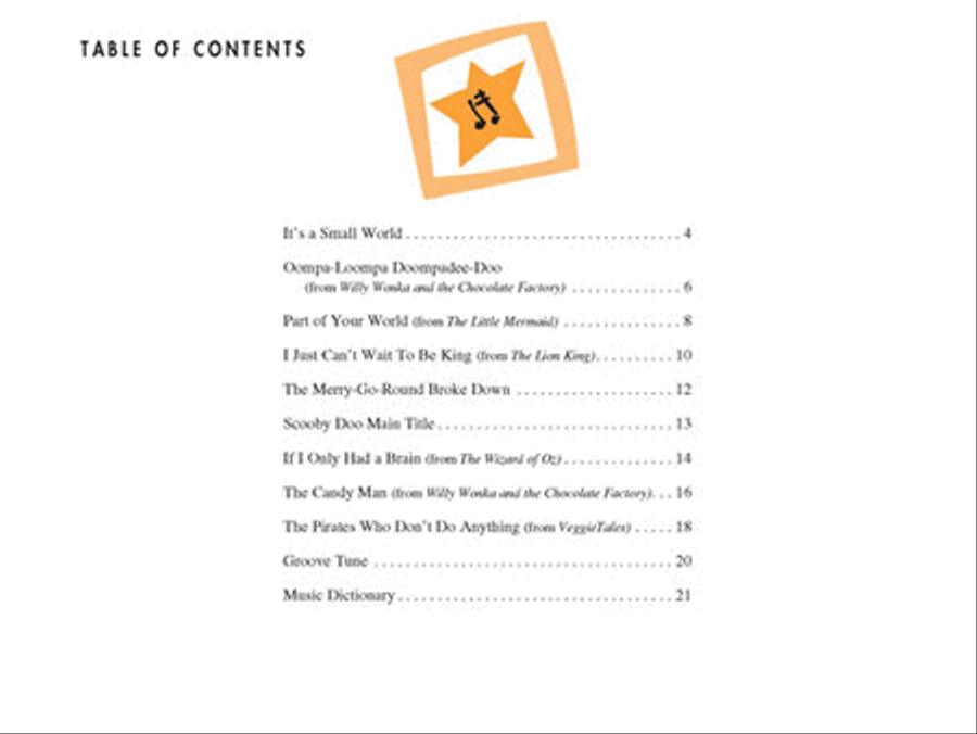 PreTime Piano Popular PreTime Piano Popular Piano Method scores gallery preview page 3