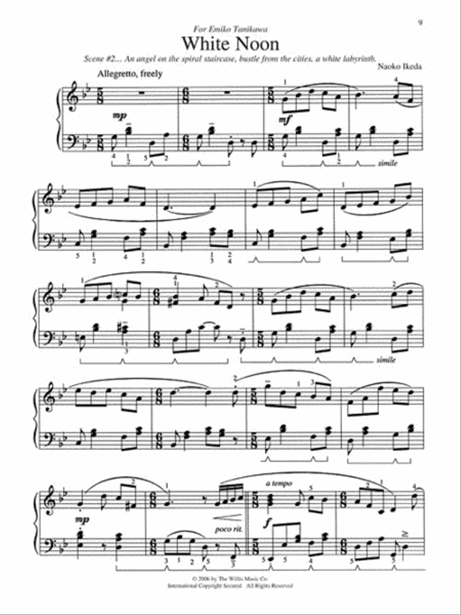 Moving Pictures Moving Pictures Piano scores gallery preview page 6