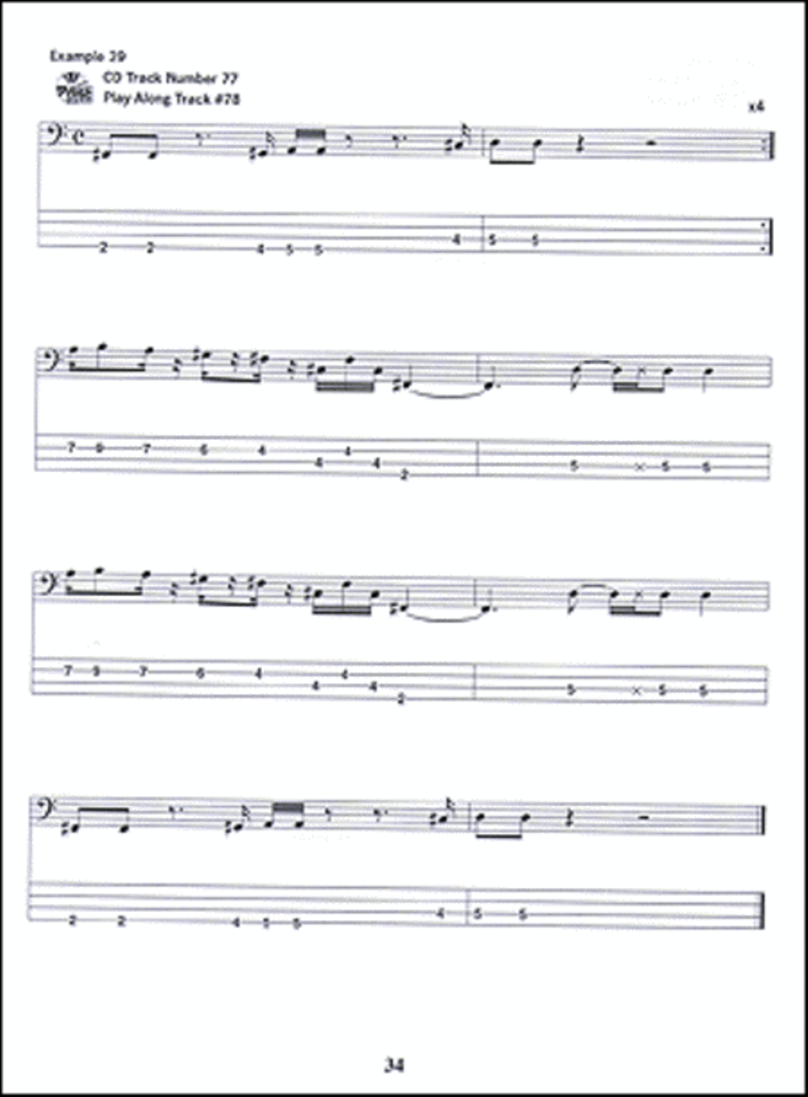 The New Sound of Funk Bass Bass Guitar scores gallery preview page 3
