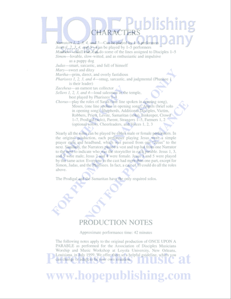 Once Upon a Parable Once Upon a Parable Unison Choir scores gallery preview page 4